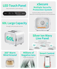 PETKIT Airsalon Max Pro Smart Pet Dryer Box Grooming Tools PETKIT 