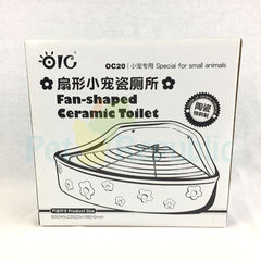 PETLINK AM115 Fan-Shaped Ceramic Toilet - Pet Republic Jakarta
