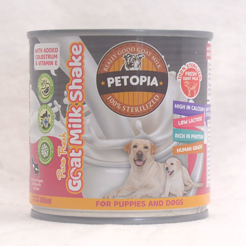 PETOPIA Goat Milk Shake 100% 400ml Pet Milk Petopia 