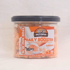 PETOPIA Snack Goatmilk Booster Prebiotic Calcium Salmon 150 Tablet Dog Snack Petopia 