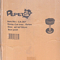 PETSBELLE CA367 Cat Tree Relax Brown Cat Toy Petsbelle 