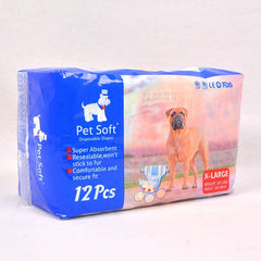 PETSOFT Female Disposable Diapers Dog Sanitation PetSoft 