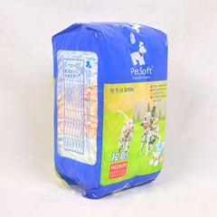 PETSOFT Female Disposable Diapers Dog Sanitation PetSoft M 