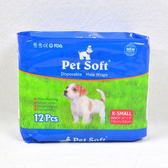PETSOFT Male Disposable Diapers Sanitation PetSoft 