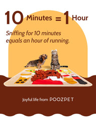 POOZPET Mainan Anjing dan Kucing Sniffing Game High Calories Meal Dog Toy Poozpet 