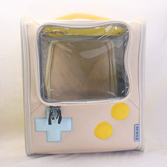 PURLAB Pet Backpack Game Console Cream Pet Bag and Stroller Pur Lab 
