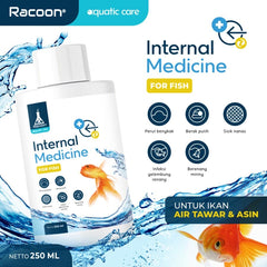 RACOON Fish Internal Medicine 250ml Fish Medicated Care Racoon Official 