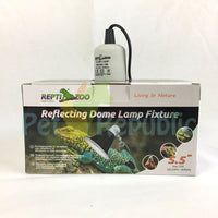 REPTIZOO RL04 Reflecting Dome Light Fixture 5,5" 75W W/Spring - Pet Republic Jakarta