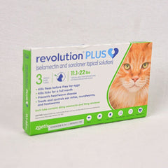 REVOLUTION Plus Cat Green 5.1-10kg Grooming Medicated Care Revolution 