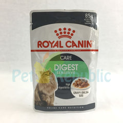 ROYALCANIN Feline Digestive Sensitive Care Pouch 85gr - Pet Republic Jakarta