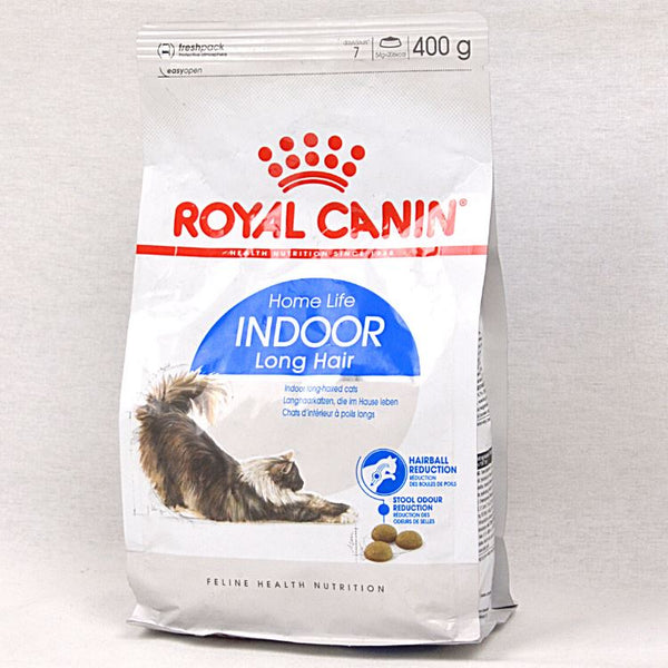 ROYALCANIN Feline Indoor Life Long Hair 400gr Cat Dry Food Royal Canin 