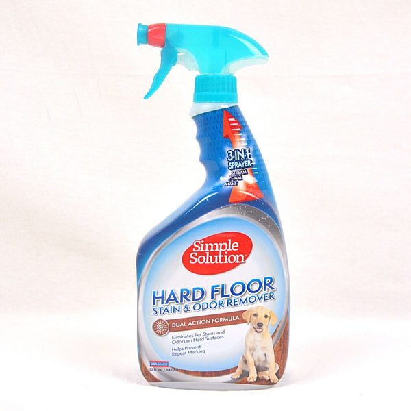 SIMPLESOLUTION Stain and Odor Remover Hard floor 946ml Dog Sanitation Simple Solution 