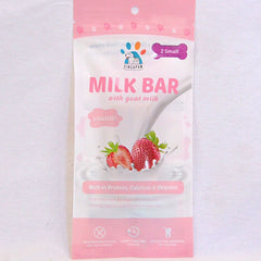SINGAPAW Milk Bar With Goat Milk Small 60g Dog Dental Chew Singapaw Strawberry 