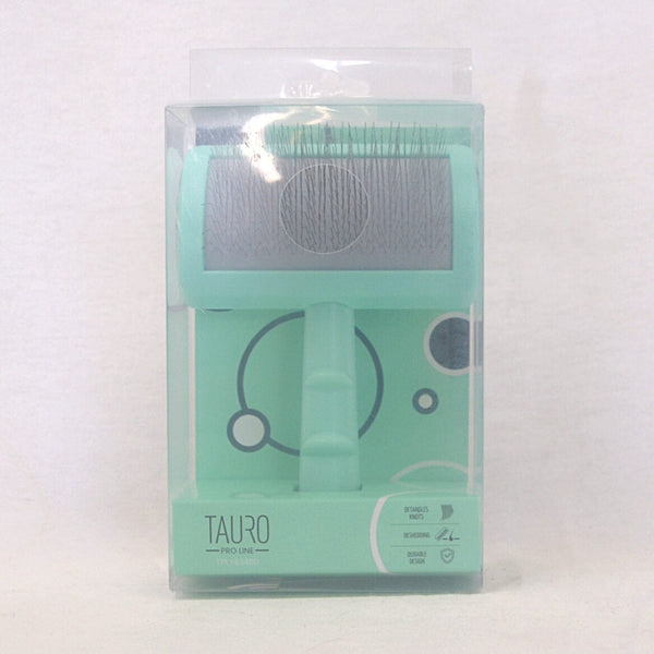 TAURO Sisir Anjing Plastic Slicker Brush 20mm Grooming Tools Tauro Pro Line Mint 