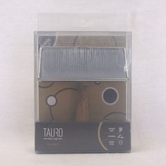 TAURO Sisir Anjing Wooden Slicker Brush Metal Rim Grooming Tools Tauro Pro Line Large 