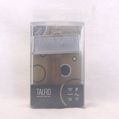 TAURO Sisir Anjing Wooden Slicker Brush Metal Rim Grooming Tools Tauro Pro Line Medium 