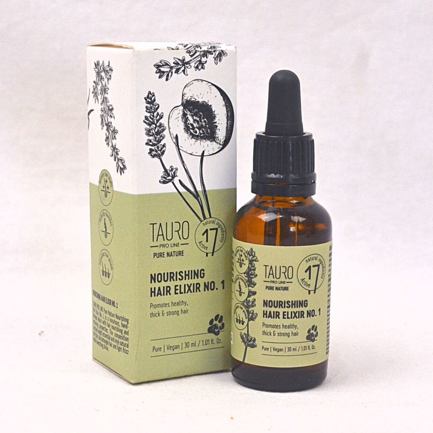 TAURO Vitamin Bulu Kucing Dan Anjing Pro Line Pure Nature Nourishing Hair Elixir 30ml Hobi & Koleksi > Perawatan Hewan > Obat Hewan Tauro Pro Line 