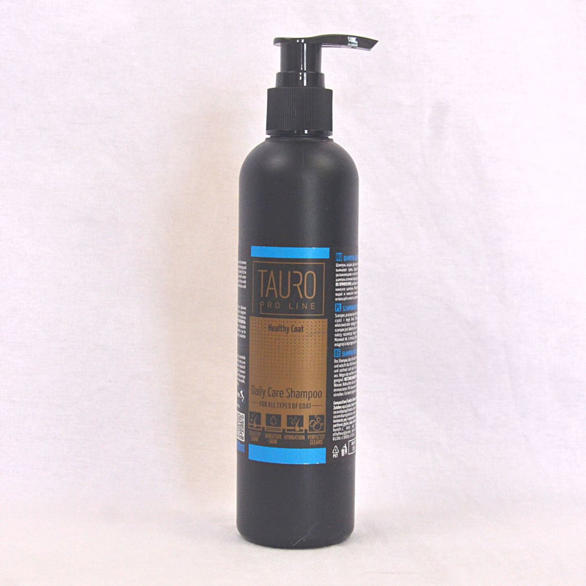 TAUROPROLINE Healthy Coat Care Shampoo For Dogs And Cats 250ml Pet Shampoo and Conditioner TauroProLine 
