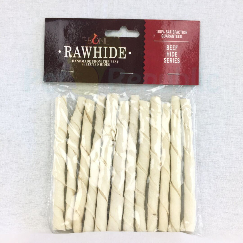 TBONE Rawhide TWTS5 Milk Twist Stick 5" 8mm - Pet Republic Jakarta