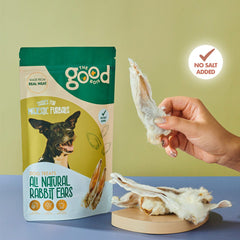 THEGOODBOIS Snack Anjing Rabbit Ear 6pcs Dog Snack Pet Republic Indonesia 