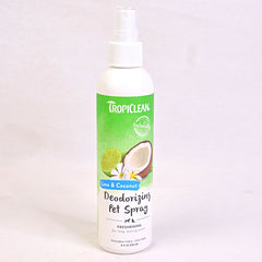 TROPICLEAN Deodorizing Spray Lime And Coconut 236ml Sanitation Tropiclean 