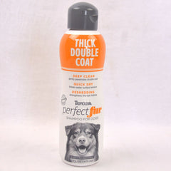 TROPICLEAN Perfect Fur Thick Double Coat Dog Shampoo 473ml Grooming Shampoo and Conditioner Tropiclean 