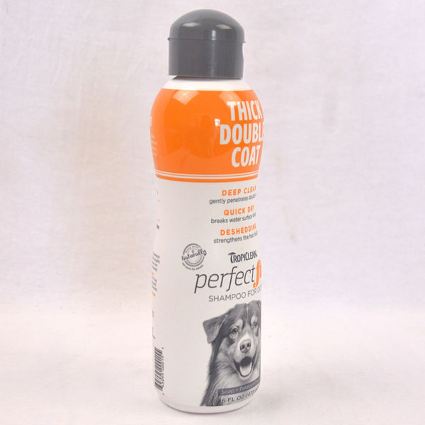 TROPICLEAN Perfect Fur Thick Double Coat Dog Shampoo 473ml Grooming Shampoo and Conditioner Tropiclean 