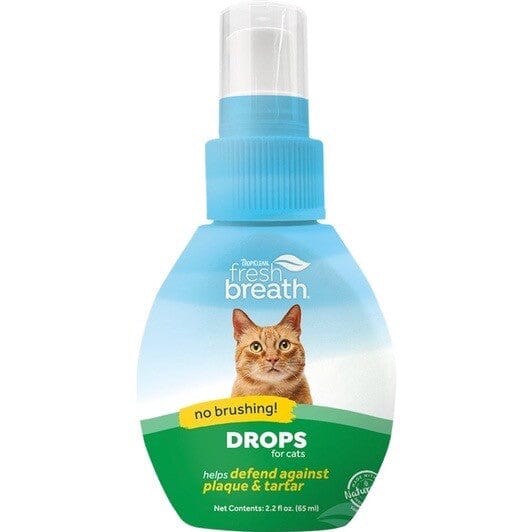 TROPICLEAN TRO771 Fresh Breath Drops for Cats 65ml Grooming Pet Care Tropiclean 