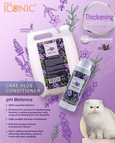 TRUEICONIC Conditioner Cat Lavender Extract 4,5L Grooming Shampoo and Conditioner True Iconic 