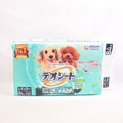 UNICHARM Deo Sheet 44x32cm 84pcs Dog Sanitation Unicarm 