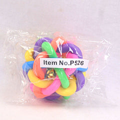 UR P526 Color Rubber Ball With Bell Dog Toys Pet Republic Indonesia 