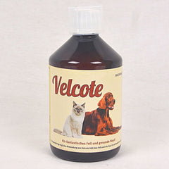 VELCOTE Skin and Coat Vitamin Pet Vitamin and Supplement Velcote 500ml 