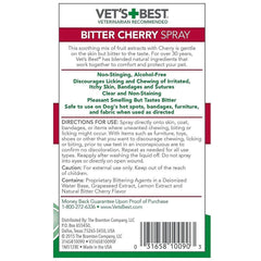 VETSBEST Bitter Cherry Spray 225ml Pet Training Vet's Best 