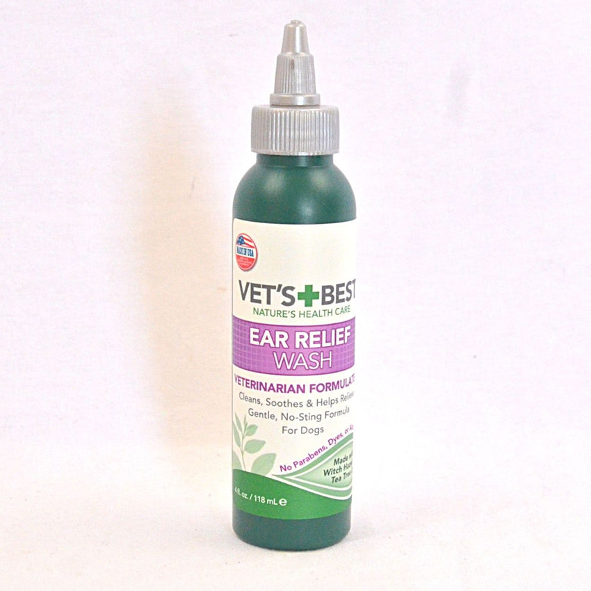VET'SBEST Ear Relief wash 118ml Grooming Pet Care Vet's Best 