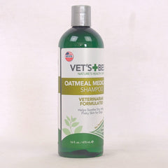 VETSTBEST Shampoo Anjing Oatmeal Medicated Shampoo 473ml Grooming Medicated Care Pet Republic Indonesia 