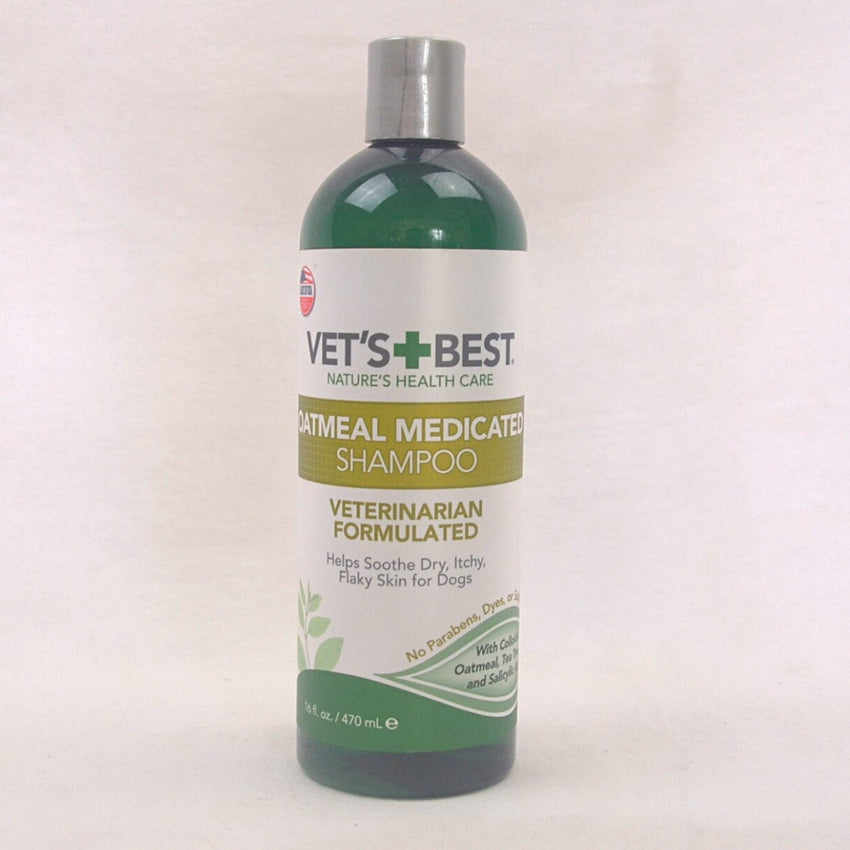 VETSTBEST Shampoo Anjing Oatmeal Medicated Shampoo 473ml Grooming Medicated Care Pet Republic Indonesia 
