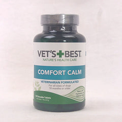 VETSTBEST Vitamin Anjing Kucing Relax Comfort Calm 30tab Pet Vitamin and Supplement Vet's Best 
