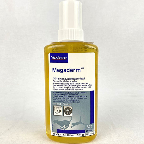 VIRBAC Megaderm 250ml Pet Vitamin and Supplement Virbac 