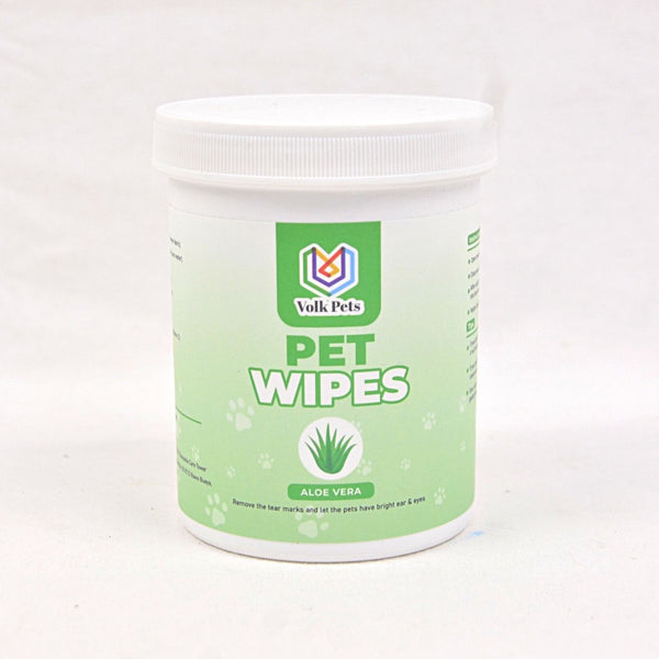 VOLKPETS Eye and Ear Wipes For Tear Stain Aloe Vera 150pcs Grooming Pet Care Volk Pets 
