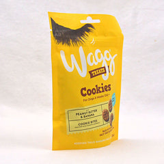 WAGG Snack Anjing Cookies Bites Peanut Butter and Banana 125gr Dog Snack Wagg 