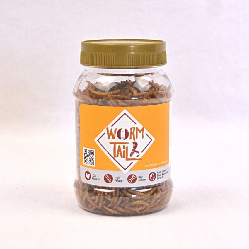WORMTAIL Dried Mealworm 30gr Small Animal Snack Wormtail 