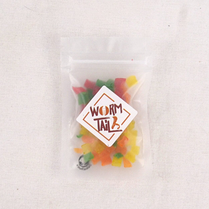 WORMTAIL Snack Hamster Sugarglider Jelly Fruit 10gr Small Animal Snack Wormtail 