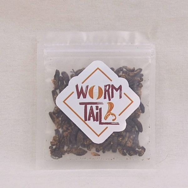 WORMTAIL Snack Jangkrik Kering Dried Crickets Bite 10gr Small Animal Snack Wormtail 