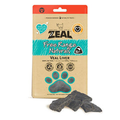 ZEAL Treat Veal Liver 125gr Dog Snack Zeal 