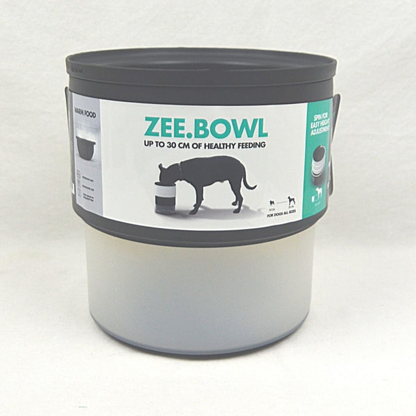 ZEEDOG Adjustable Bowl Pet Bowl Zee Dog Black 