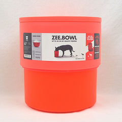 ZEEDOG Adjustable Bowl Pet Bowl Zee Dog Coral 