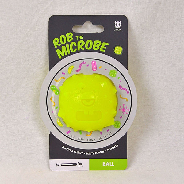 ZEEDOG Rubber Toy ROB The Microbe Dog Toy Zee Dog 