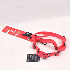 ZEEDOG Soft Walk Harness Solids Neon Coral Pet Collar and Leash Zee Dog 