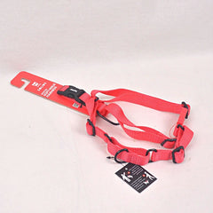 ZEEDOG Soft Walk Harness Solids Neon Coral Pet Collar and Leash Zee Dog 