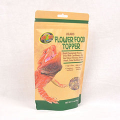 ZOOMED Lizard Flower Food Topper Reptile Food Zoo med 